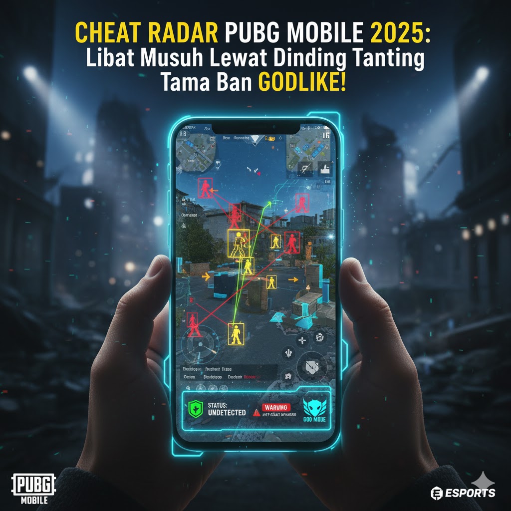 Cheat Radar PUBG Mobile 2025: Lihat Musuh Lewat Dinding Tanpa Ban Godlike!