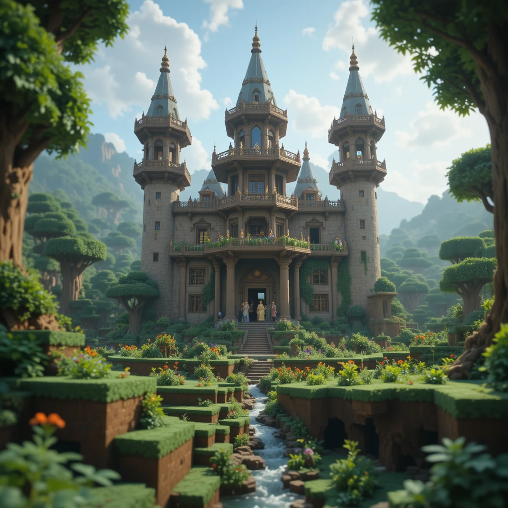 5 Seed Terbaik Minecraft 2025 untuk Spawn di Desa Emas