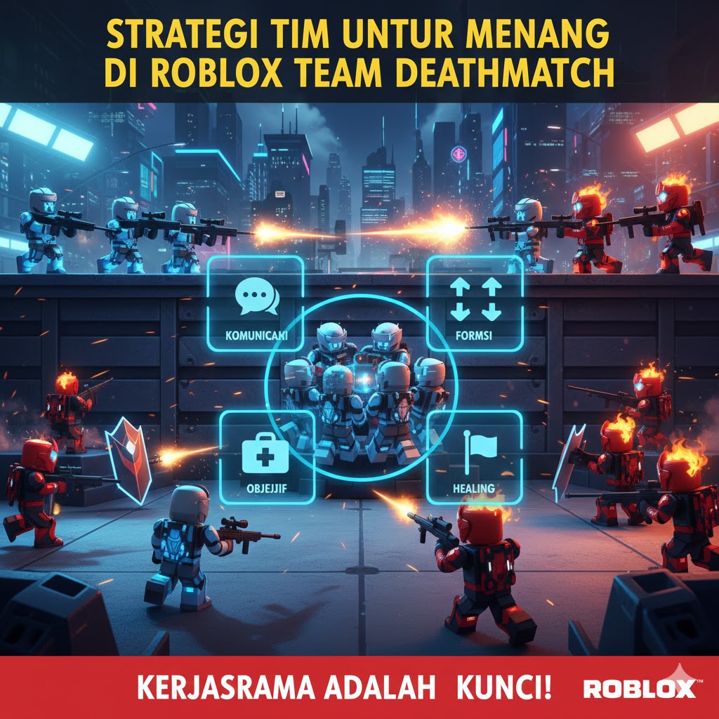 Strategi Tim untuk Menang di Roblox Team Deathmatch