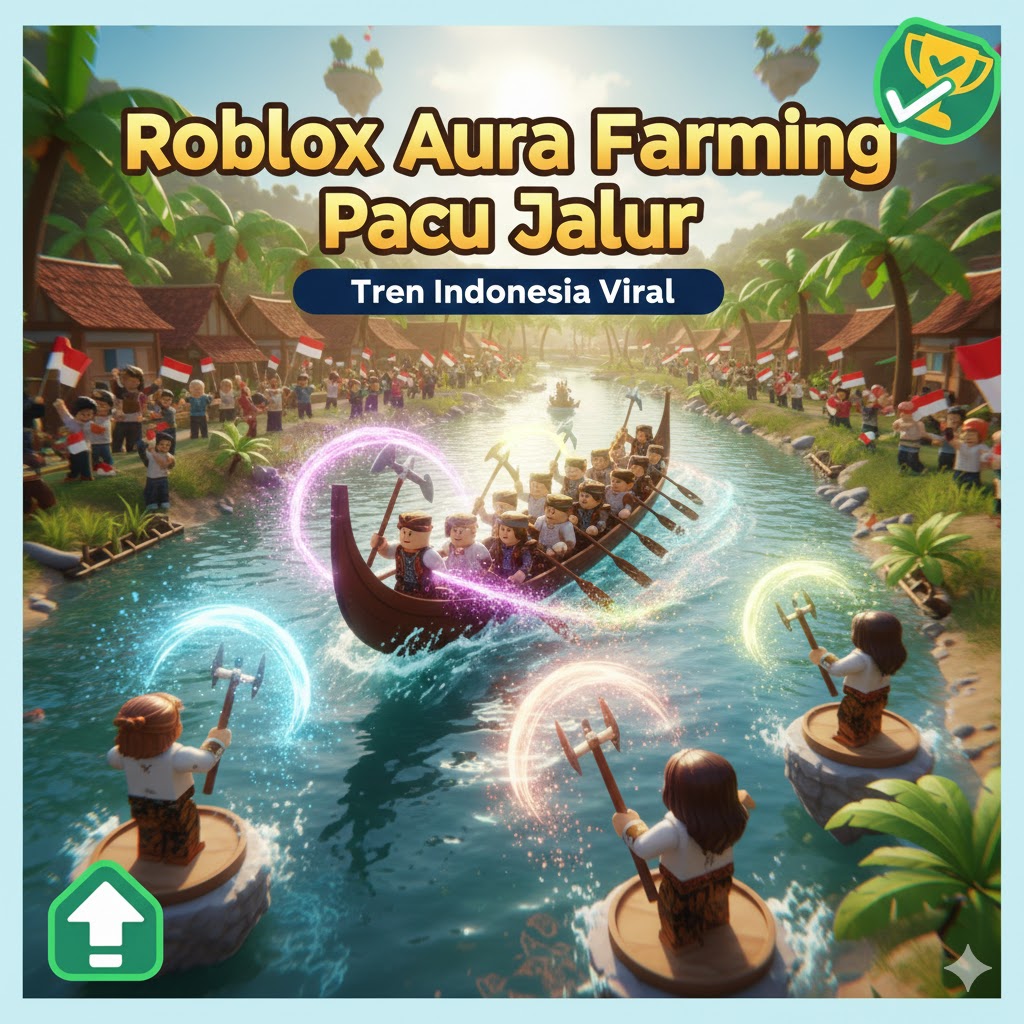 Roblox Aura Farming Pacu Jalur: Tren Indonesia Viral 2025