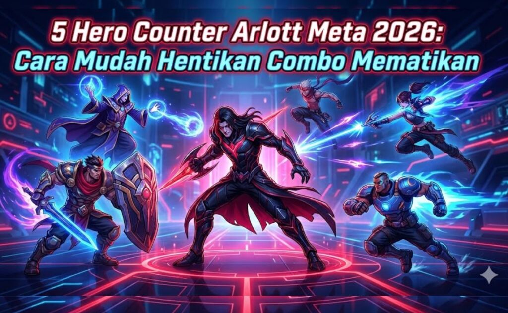 5 Hero Counter Arlott Meta 2026: Cara Mudah Hentikan Combo Mematikan