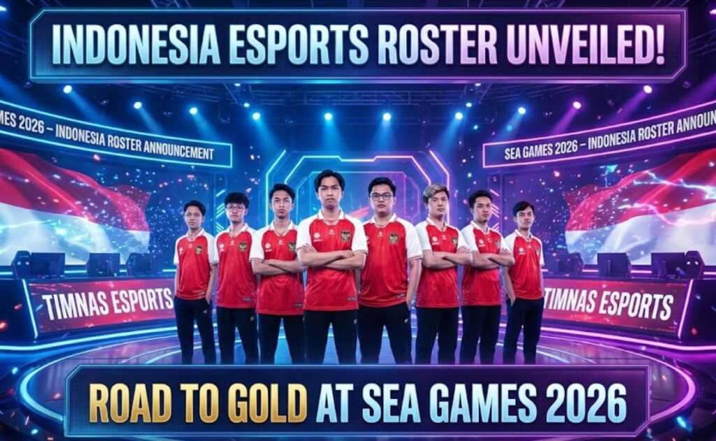 Timnas E-sports Indonesia Umumkan Roster untuk SEA Games 2026