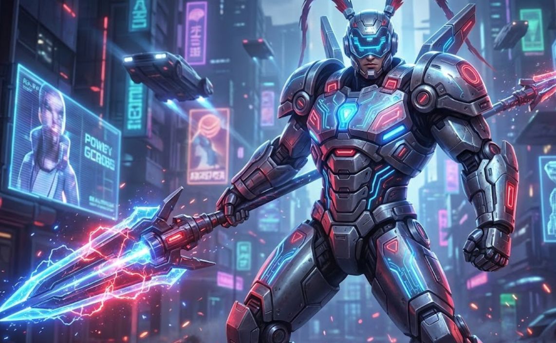 Update PHOK Global: Hero Lu Bu Resmi Dapatkan Skin Mecha Futuristik