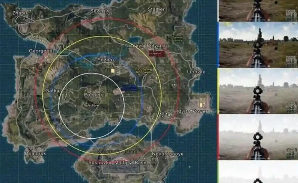 Strategi Rotasi dan Circle PUBG Mobile untuk Rank Tinggi
