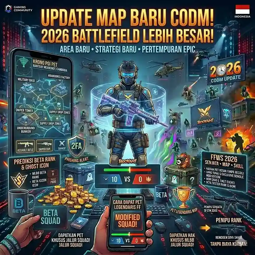 Update Map Baru Call of Duty Mobile 2026